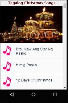Tagalog christmas Songs and Music screenshot 2