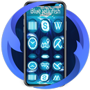 Blue jellyfish Launcher APK