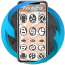 Pink marble Launcher APK