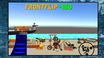 Motor Bike Stunt Race 3D capture d'écran 1