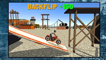 Motor Bike Stunt Race 3D capture d'écran 2