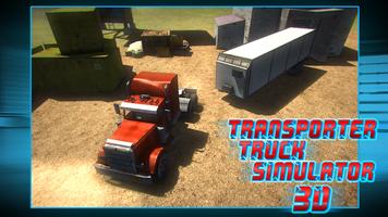 Transporter Truck Simulator 3D poster