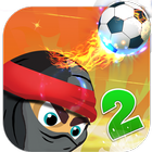 Bobbing Ninja Head Soccer 2 ikona