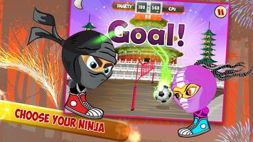 Jouer au jeu gratuit Bobbing Ninja Head Soccer 2 Affiche