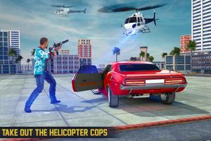 Crime Car Street Driver: Gangster Games Affiche