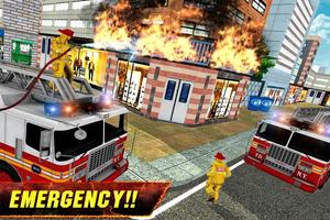 消防車救助：都市消防隊ヒーロー3D スクリーンショット 2