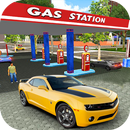 Highway Gas Station Car parking:Best Car Parking APK