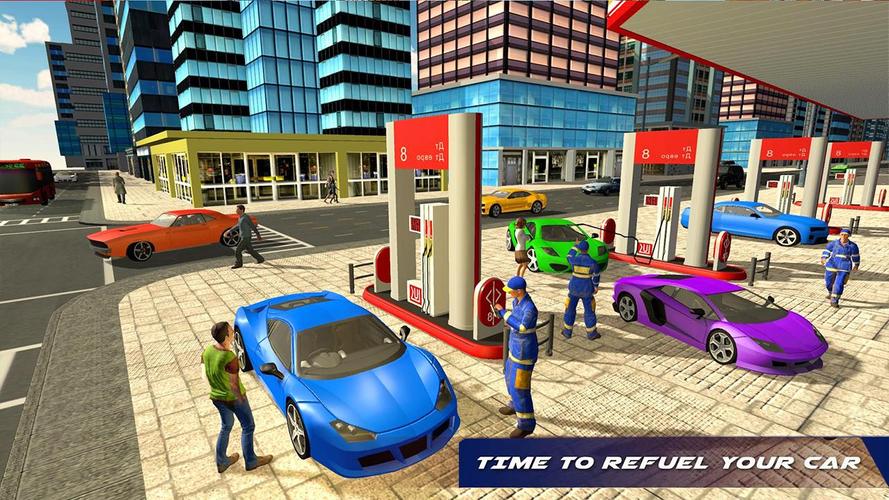 android icin highway gas station car parking best car parking apk yi indir
