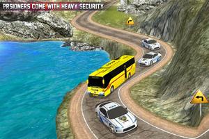 Prison Bus Carrier Addictive Helicopter Transport Affiche