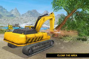 路 挖掘機 驅動器： 施工 遊戲 免費 截圖 2