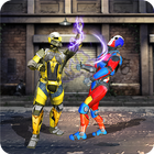 Flying Karate Robot Addictive Fight Games simgesi