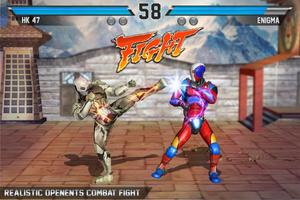 Flying Karate Robot Addictive Fight Games Ekran Görüntüsü 2