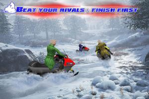 Snow Bike Uphill Driving: Snow Bike Games capture d'écran 3