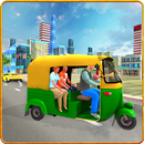 Tuk Tuk Rickshaw Transporter - Rickshaw Race Stunt APK