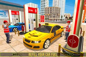 برنامه‌نما Cab Driving City Driver: Taxi Games New 2018 عکس از صفحه