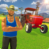 Real Village Farmer Simulator Farming Tractor Sim simgesi