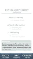 DENTAL MORPHOLOGY for Student capture d'écran 1