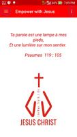 Empower with Jesus - in French language Cartaz