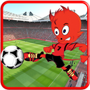 The Red Devils Soccer Freekick APK