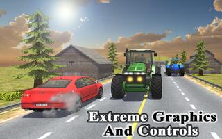 4x4 Tractor Hill Climb Racing постер