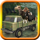 Transport Truck Farm Animal آئیکن