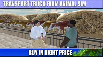 Transport Truck Farm Animal اسکرین شاٹ 1