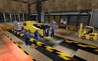 Truck Mechanic Auto Repair Sim Affiche