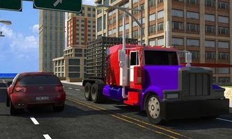US Police Alien Transporter: Truck Game Affiche