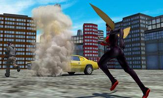 Wasp hero: Micro Ant hero Transform battle স্ক্রিনশট 1