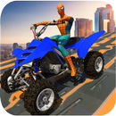 Spider hero Mega Ramp: Police Quad Bike Stunts APK