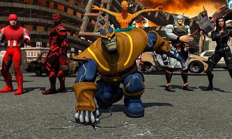 Poster SuperHero Avengers: Thanos Ring Battle