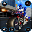 US Police Spider Robot: Moto Hero Gangster Chase