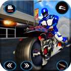 US Police Spider Robot: Moto Hero Gangster Chase icon