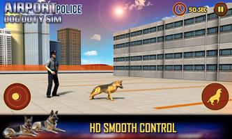 Airport Police Dog Duty Sim Cartaz