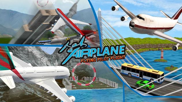 Airplane Flying Pilot Flight: Plane Drive 2018 banner