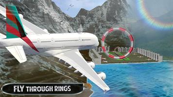 Airplane Flying Pilot Flight: Plane Drive 2018 스크린샷 2