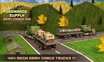 Ordnance Supply Army Cargo Sim پوسٹر