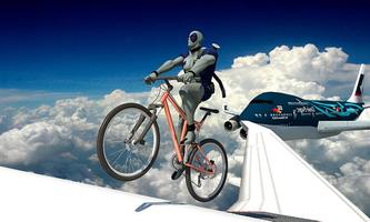 BMX Adventure: Aeroplane Stunts Affiche