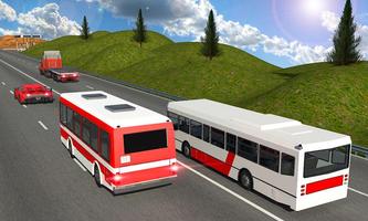 Racing In Bus 3D capture d'écran 1