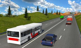 Racing In Bus 3D capture d'écran 2