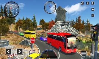 Coach Bus Simulator Drive hill capture d'écran 3