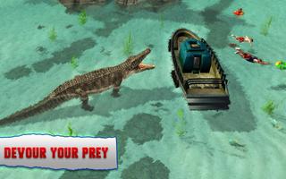 Crocodile Simulator Beach Attack screenshot 4
