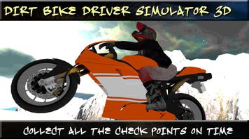 برنامه‌نما Dirt Bike Driver Simulator 3D عکس از صفحه