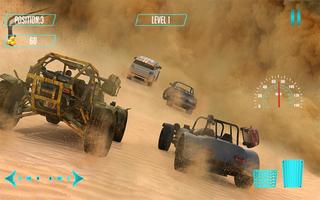 Sandstorm Racing: Blind Drive Desert Stunt Games ảnh chụp màn hình 2