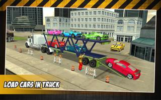 Truck Driver City Cargo 2017 captura de pantalla 1