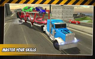 Truck Driver City Cargo 2017 captura de pantalla 3