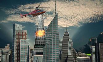 Fire Fighter Helicopter : US Fire Brigade screenshot 1