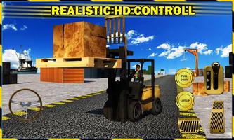 Forklift Simulator 3D اسکرین شاٹ 1