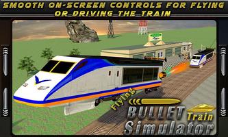 Flying Bullet Train Simulator 海报