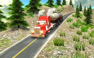 Oil Tanker Truck Driving Game Ekran Görüntüsü 2